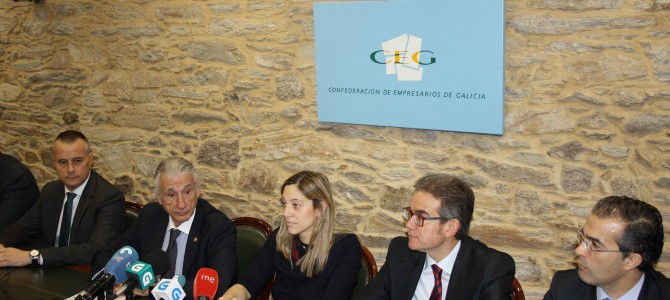 La CEO, en la puesta en marcha de la Mesa del Emprendimiento promovida por la CEG