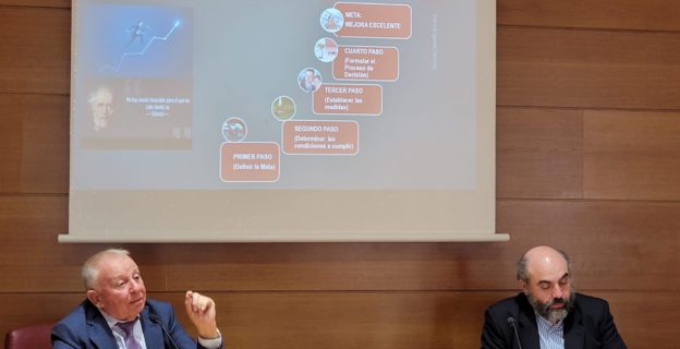 La CEO acogió la presentación de los últimos libros de José Luis Iglesias sobre el mundo empresarial
